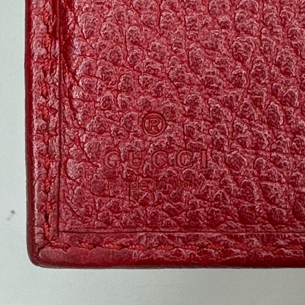 Gucci Marmont Red Leather Wallet EUC - Picture 6 of 14